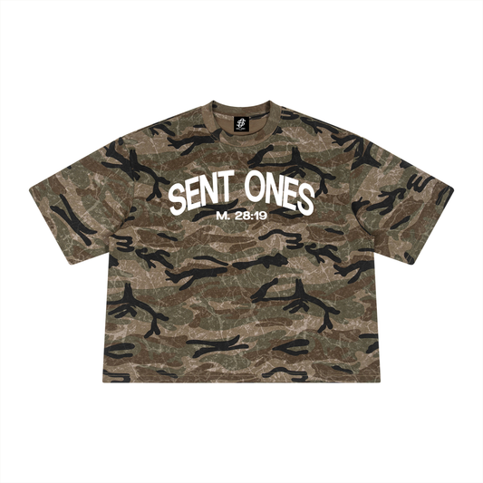 Sent Ones Boxy Camo Tee