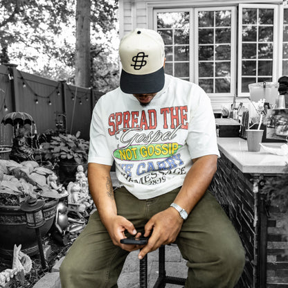 Stop The Gossip Boxy Tee