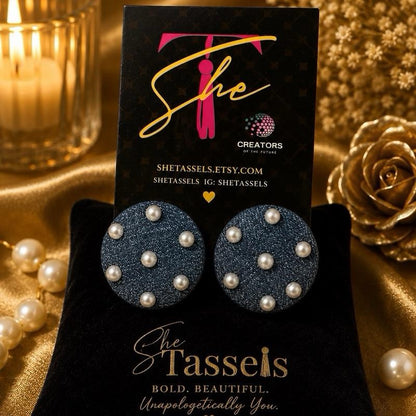 SheTassels Signature Button Earrings