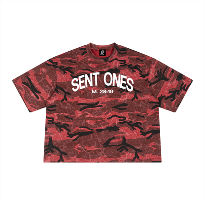 Sent Ones Boxy Camo Tee