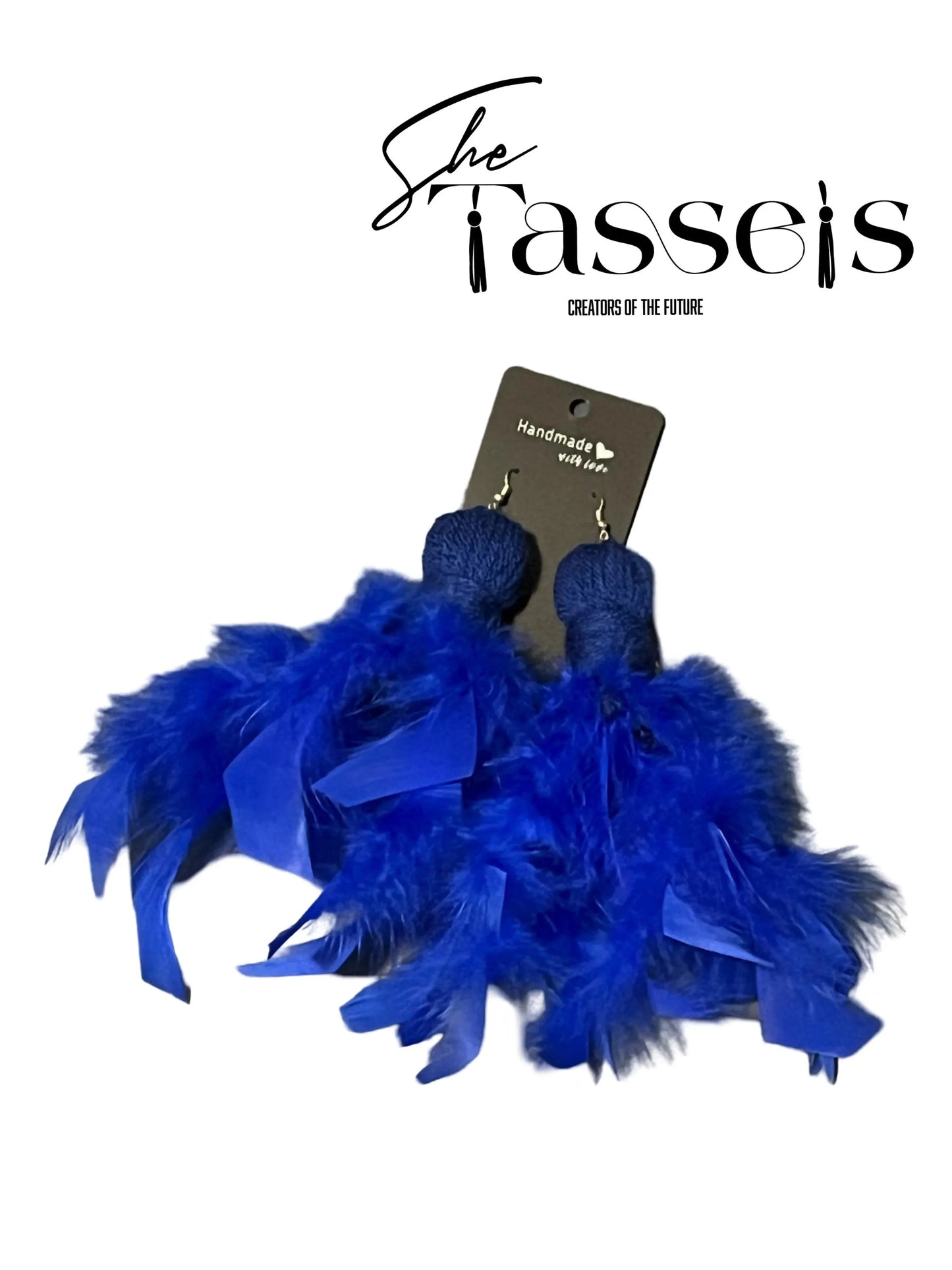 Feather Tassel Earrings